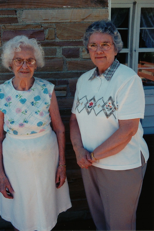 Margaret Schaub and niece
Betty Condon
